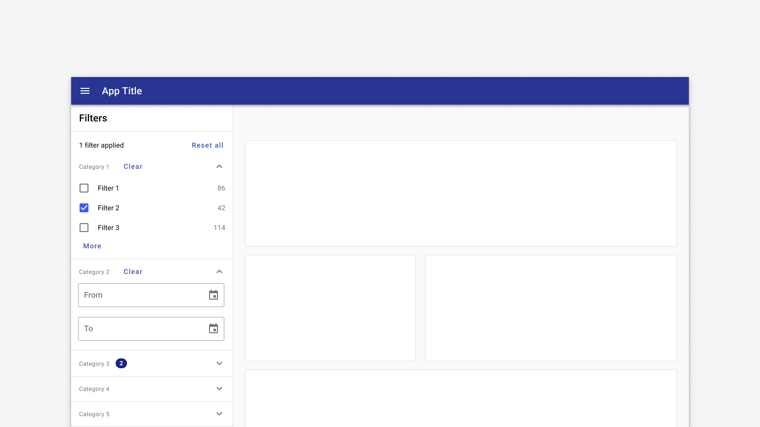 Desktop page layout