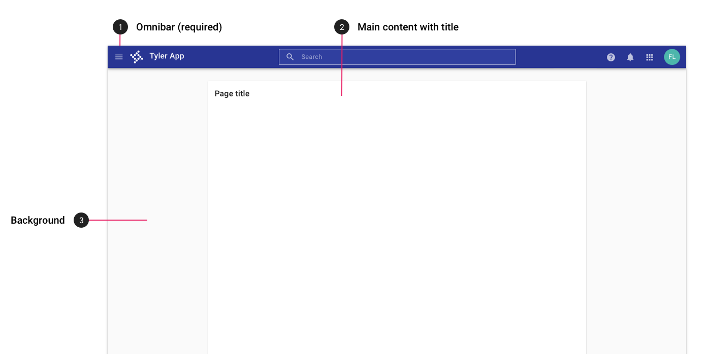 Desktop layout with no navigation.