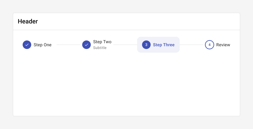 Example of a horizontal stepper.