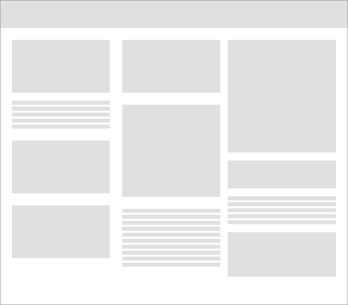 Image of a page with disorganized content.