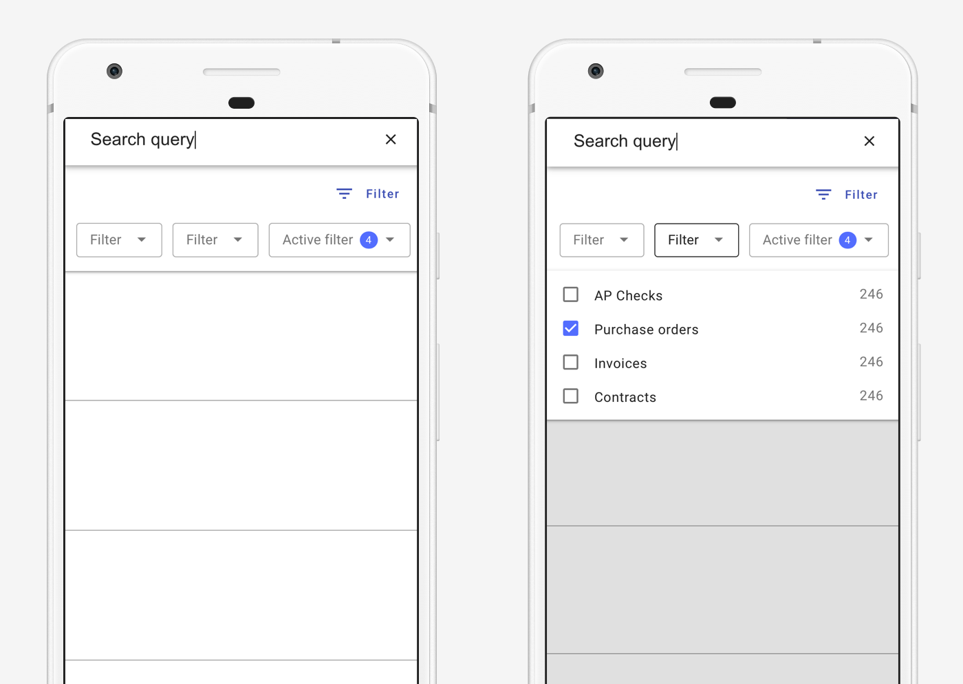 Mobile page layout