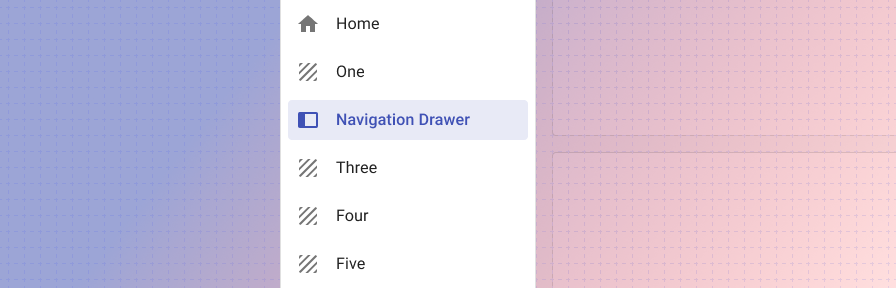 Navigation drawer header image
